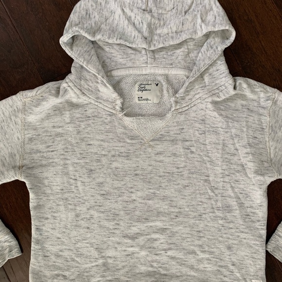 American Eagle Cropped Styled Sweatshirt - Picture 3 of 7